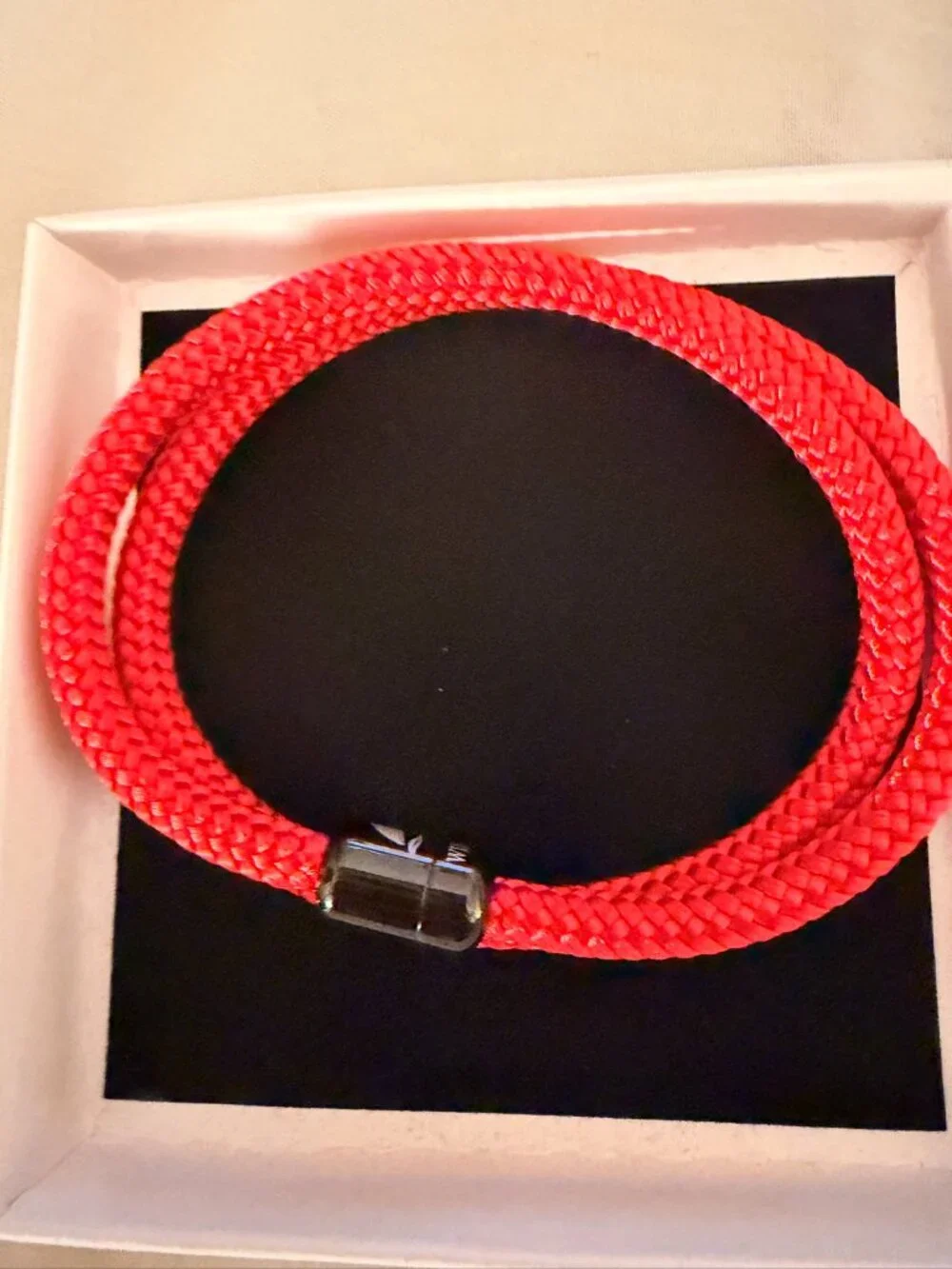 Wind Passion Rope Bracelet Unisex, Men/Women Red Color W/ Box